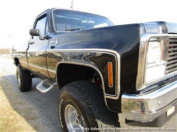 1980 Chevrolet Silverado Classic C K 10 Custom Lifted 4X4 OBS Square Body Regular Cab LB   - Photo 21 - North Chesterfield, VA 23237