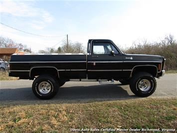 1980 Chevrolet Silverado Classic C K 10 Custom Lifted 4X4 OBS Square Body Regular Cab LB   - Photo 18 - North Chesterfield, VA 23237