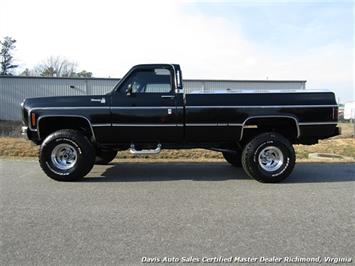 1980 Chevrolet Silverado Classic C K 10 Custom Lifted 4X4 OBS Square Body Regular Cab LB   - Photo 14 - North Chesterfield, VA 23237