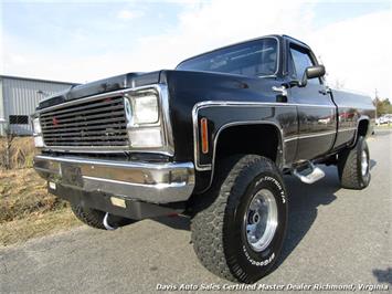 1980 Chevrolet Silverado Classic C K 10 Custom Lifted 4X4 OBS Square Body Regular Cab LB   - Photo 3 - North Chesterfield, VA 23237