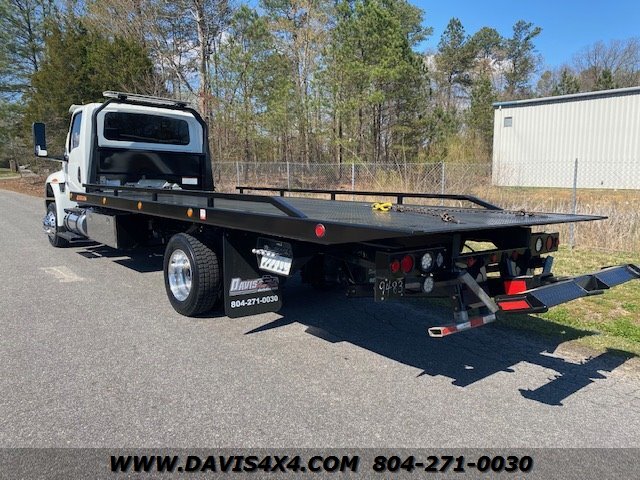 2020 International MV Cummins Diesel Rollback Flatbed Tow Truck