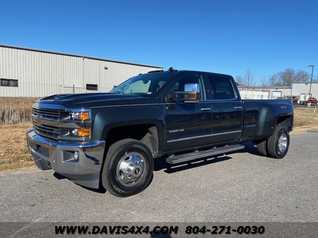 2019 Chevrolet Silverado 3500 Ltz Crew Cab Dually 4x4 Duramax Diesel