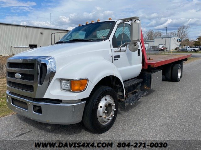 2005 Ford 650 Pro Loader Rollback/Wrecker Commercial Tow Vehicle ...