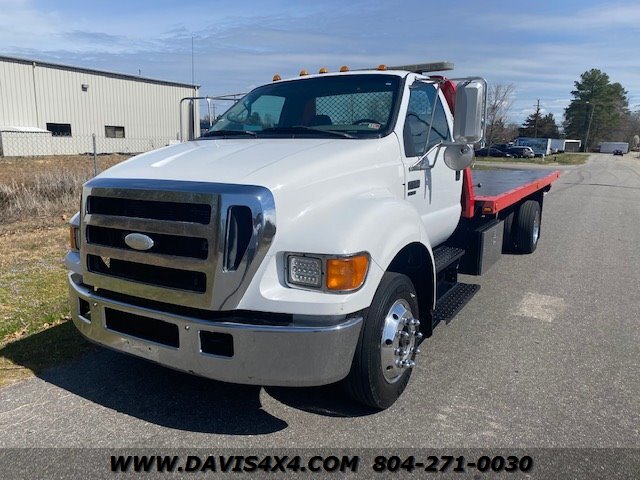 2005 Ford 650 Pro Loader Rollback/Wrecker Commercial Tow Vehicle ...