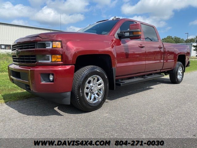 2015 Chevrolet Silverado 2500 HD Crew Cab Long Bed Z71 4x4 6.6 Duramax ...