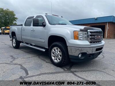 2012 GMC Sierra 2500 HD Diesel Crew Cab Short Bed SLT Pickup 4x4   - Photo 3 - North Chesterfield, VA 23237