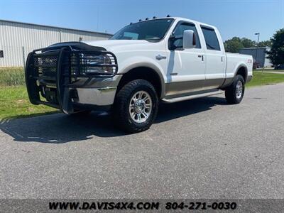 2005 Ford F-250 Super Duty Crew Cab Short Bed King Ranch  Powerstroke Turbo Diesel Bulletproofed 4x4 Pickup - Photo 50 - North Chesterfield, VA 23237