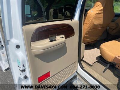 2005 Ford F-250 Super Duty Crew Cab Short Bed King Ranch  Powerstroke Turbo Diesel Bulletproofed 4x4 Pickup - Photo 12 - North Chesterfield, VA 23237