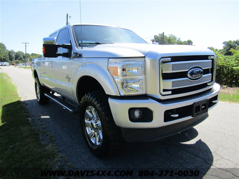 2015 Ford F-250 Super Duty Platinum Edition 4X4 Lifted (SOLD)