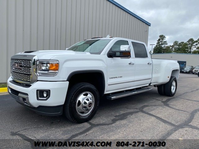 2019 GMC Sierra 3500 Denali Dually 4x4 HD Duramax Diesel Loaded Low ...