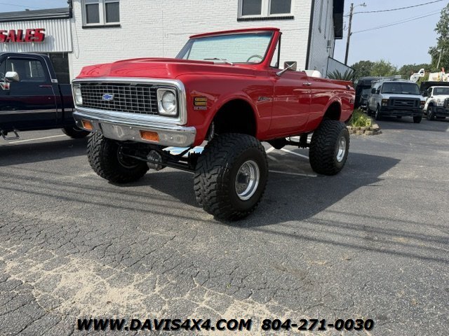 1972 Chevrolet Blazer K-5 Squarebody 4x4   - Photo 1 - North Chesterfield, VA 23237