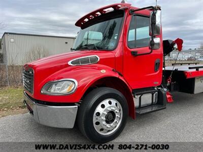 2012 Freightliner M2 106 Side Puller Flatbed Rollback Tow Truck   - Photo 2 - North Chesterfield, VA 23237