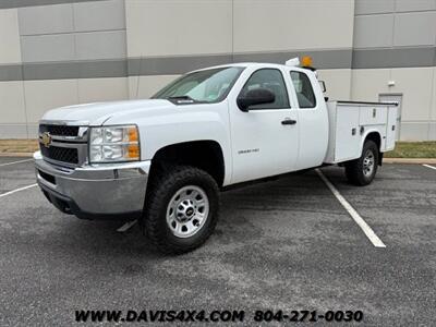 2013 Chevrolet Silverado 3500 HD 4X4 Utility Work Truck  