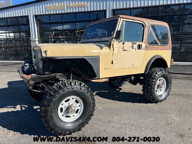 1986 Jeep CJ-7 V8 4X4   - Photo 1 - North Chesterfield, VA 23237