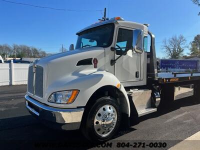 2022 Kenworth KW Flatbed Tow Truck Rollback Two Car Carrier   - Photo 2 - North Chesterfield, VA 23237