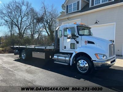 2022 Kenworth KW Flatbed Tow Truck Rollback Two Car Carrier   - Photo 12 - North Chesterfield, VA 23237