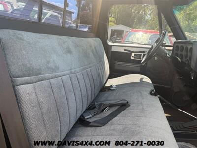 1985 Chevrolet K-10 Squarebody 4x4 - Photo 16 - North Chesterfield, VA 23237