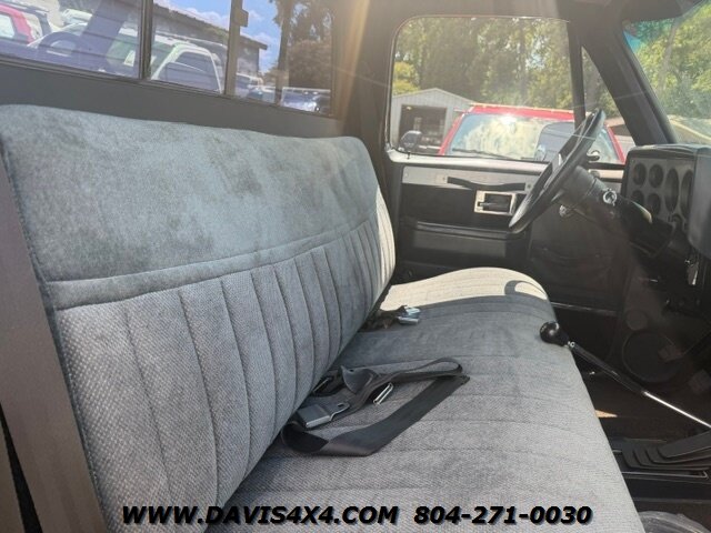 1985 Chevrolet K-10 Squarebody 4x4 - Photo 16 - North Chesterfield, VA 23237