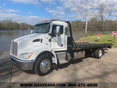 2018 KENWORTH T270 Diesel Rollback/Wrecker Tow Truck Two Car Carrier   - Photo 2 - North Chesterfield, VA 23237