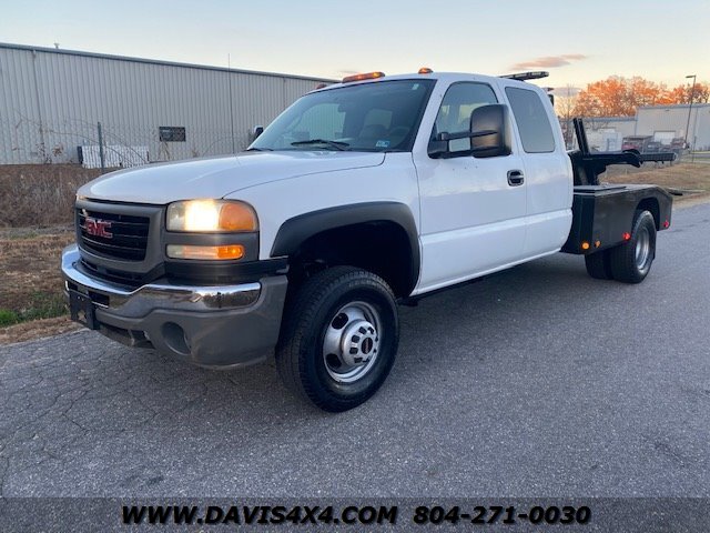 2004 GMC Sierra 3500 4x4 Wrecker Self Loader Recovery Truck