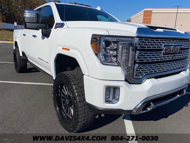 2021 GMC Sierra 2500 Denali HD Diesel Lifted 4x4 Crew Cab Pickup