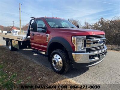 2019 Ford F-550 4x4 Flatbed Tow Truck Rollback Diesel   - Photo 3 - North Chesterfield, VA 23237