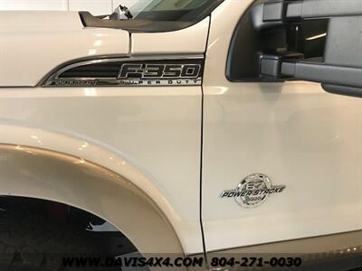 2012 Ford F-350 Super Duty Crew Cab Lariat Long Bed 4x4 One Owner  6.7 Powerstroke Turbo Diesel Pickup - Photo 2 - North Chesterfield, VA 23237
