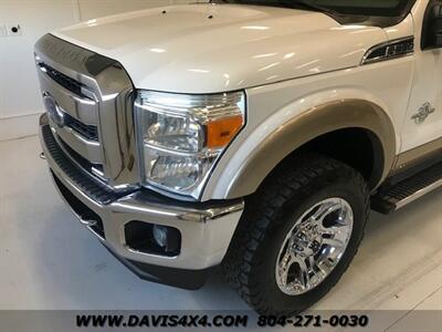 2012 Ford F-350 Super Duty Crew Cab Lariat Long Bed 4x4 One Owner  6.7 Powerstroke Turbo Diesel Pickup - Photo 30 - North Chesterfield, VA 23237