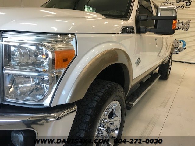 2012 Ford F 350 Super Duty Crew Cab Lariat Long Bed 4x4 One Owner 67 Powerstroke Turbo Diesel 9960