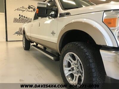 2012 Ford F-350 Super Duty Crew Cab Lariat Long Bed 4x4 One Owner  6.7 Powerstroke Turbo Diesel Pickup - Photo 28 - North Chesterfield, VA 23237