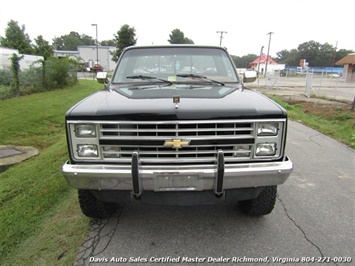 1986 Chevrolet Silverado 1500 CK10 Custom Deluxe 4X4 Square Body (SOLD)   - Photo 9 - North Chesterfield, VA 23237