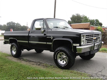 1986 Chevrolet Silverado 1500 CK10 Custom Deluxe 4X4 Square Body (SOLD)   - Photo 7 - North Chesterfield, VA 23237