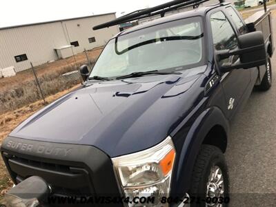 2012 Ford F-350 Super Duty Quad/Extended Cab Utility Body 4x4  Diesel Snowplow Truck - Photo 15 - North Chesterfield, VA 23237