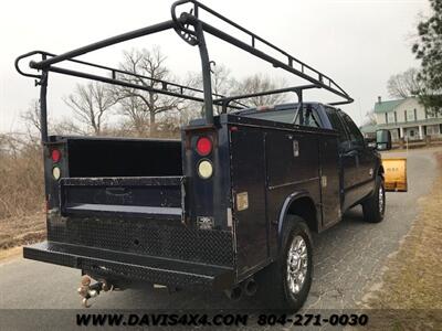 2012 Ford F-350 Super Duty Quad/Extended Cab Utility Body 4x4  Diesel Snowplow Truck - Photo 3 - North Chesterfield, VA 23237