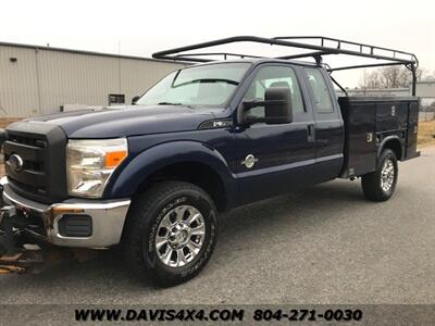 2012 Ford F-350 Super Duty Quad/Extended Cab Utility Body 4x4  Diesel Snowplow Truck - Photo 6 - North Chesterfield, VA 23237