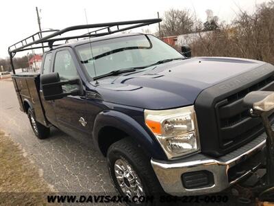 2012 Ford F-350 Super Duty Quad/Extended Cab Utility Body 4x4  Diesel Snowplow Truck - Photo 18 - North Chesterfield, VA 23237