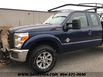 2012 Ford F-350 Super Duty Quad/Extended Cab Utility Body 4x4  Diesel Snowplow Truck - Photo 12 - North Chesterfield, VA 23237