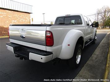 2015 Ford F-450 Super Duty Platinum Pearl White Diesel 4X4 Dually Crew Cab   - Photo 25 - North Chesterfield, VA 23237