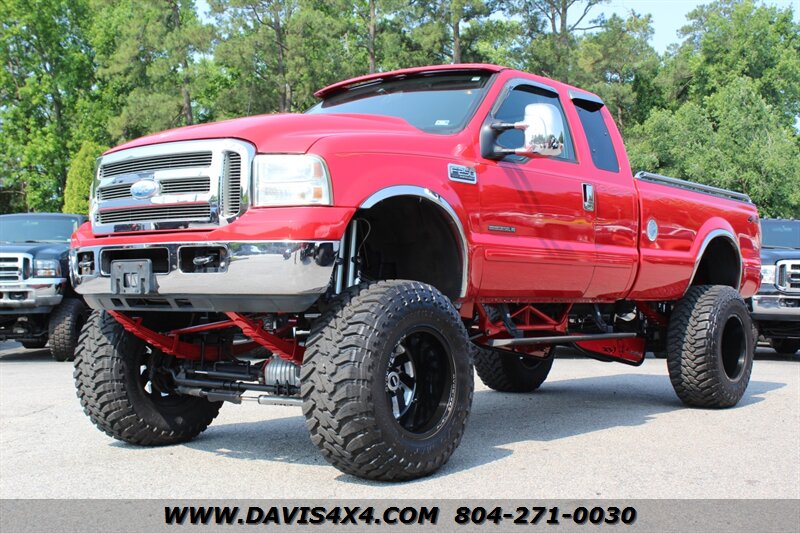 2003 Ford F 250 Super Duty Xlt Fx4 73 Diesel Lifted Supercab Long Bed 4x4 6446