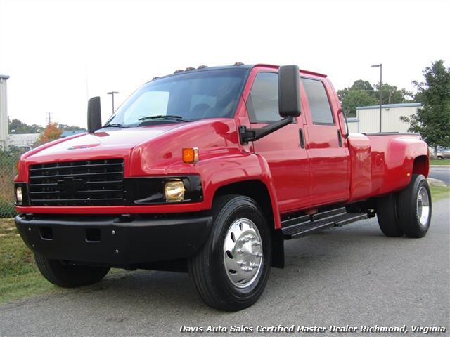 2004 Chevrolet Kodiak Topkick C 4500 Duramax Diesel Crew Cab Custom ...