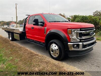 2021 FORD F550 Superduty 4x4 Tow Truck Flatbed Rollback   - Photo 3 - North Chesterfield, VA 23237