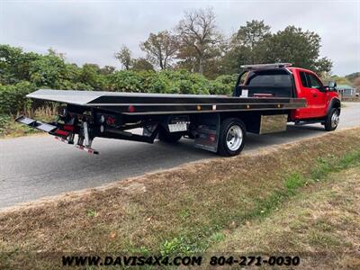 2021 FORD F550 Superduty 4x4 Tow Truck Flatbed Rollback   - Photo 4 - North Chesterfield, VA 23237