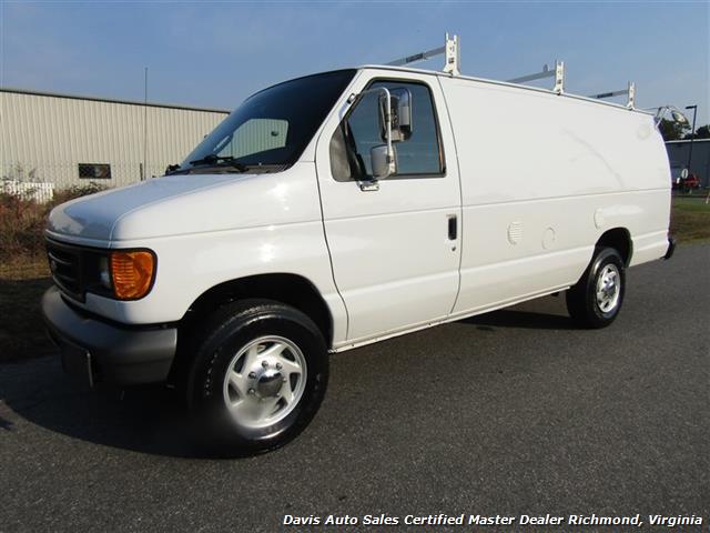 06 Ford E 350 Super Duty Xl Econoline Extended Length Super Cargo Work