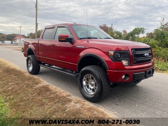 2013 Ford F-150 FX4 4x4 Crew Cab Lifted Pickup