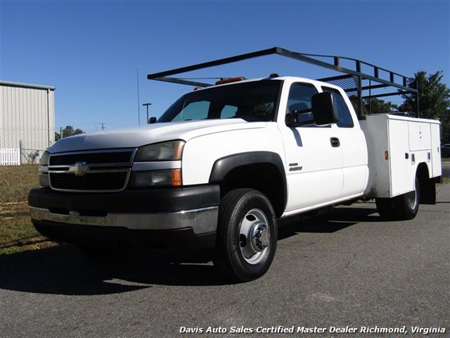 2006 Chevrolet Silverado 3500 HD 6.6 Duramax Diesel Quad Cab Utility ...