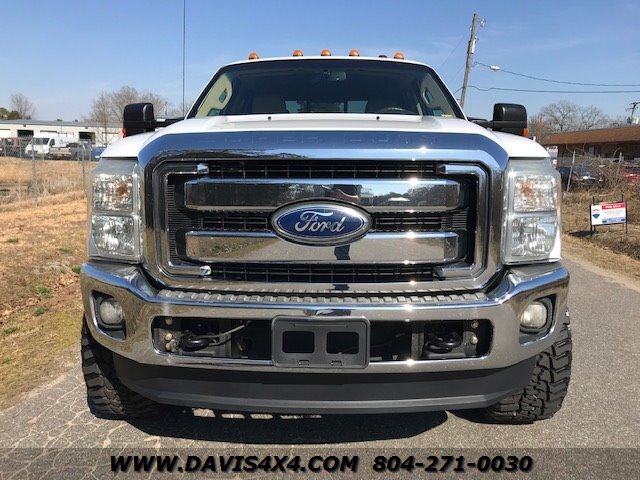 2011 Ford F-350 Lariat Diesel Crew Cab Long Bed Dually Lifted Super ...