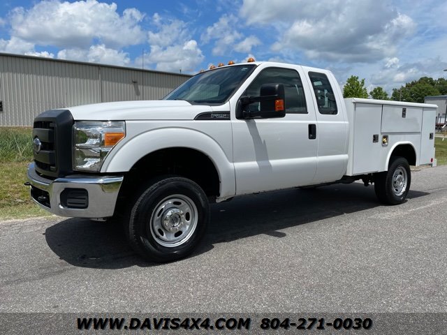 2014 Ford F-250 Superduty Utility Extension/Quad Cab 4x4 Work Truck