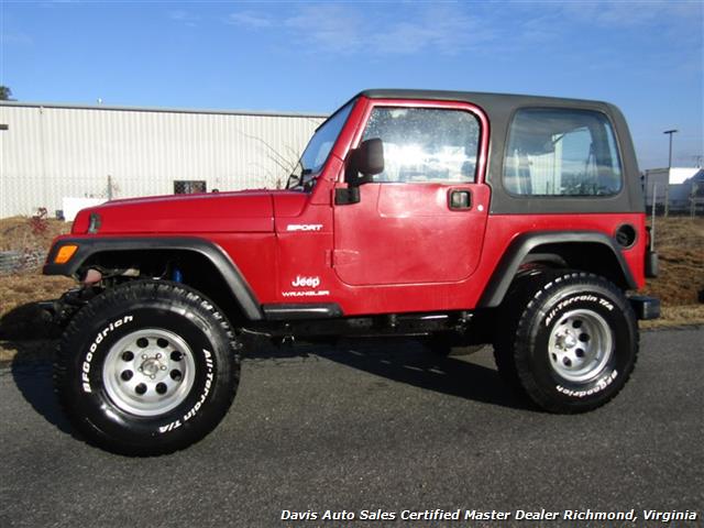 2003 Jeep Wrangler Sport 4X4 Hard Top  6 Cyl Automatic