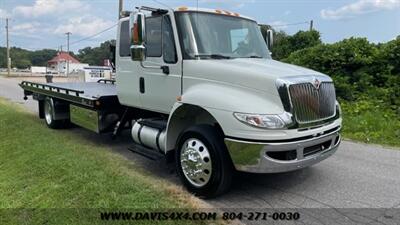 2019 INTERNATIONAL MV 4300 Extended Cab Side Puller Rollback Flatbed Tow  Truck - Photo 3 - North Chesterfield, VA 23237