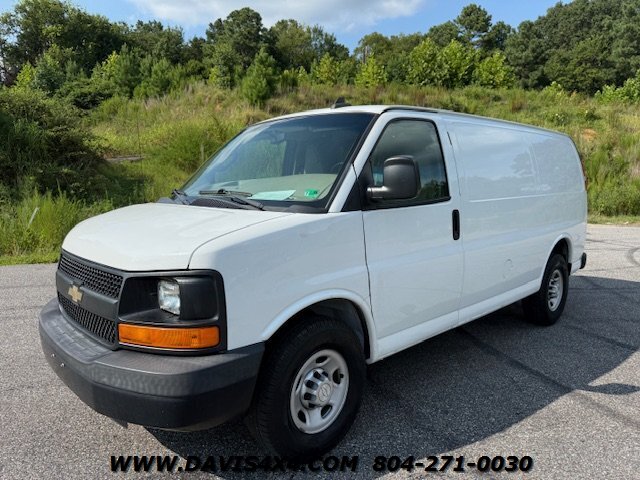 2016 Chevrolet Express 3500 1 Ton Cargo Work Van  